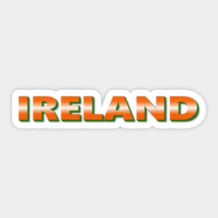 IRELAND. SAMER BRASIL Sticker